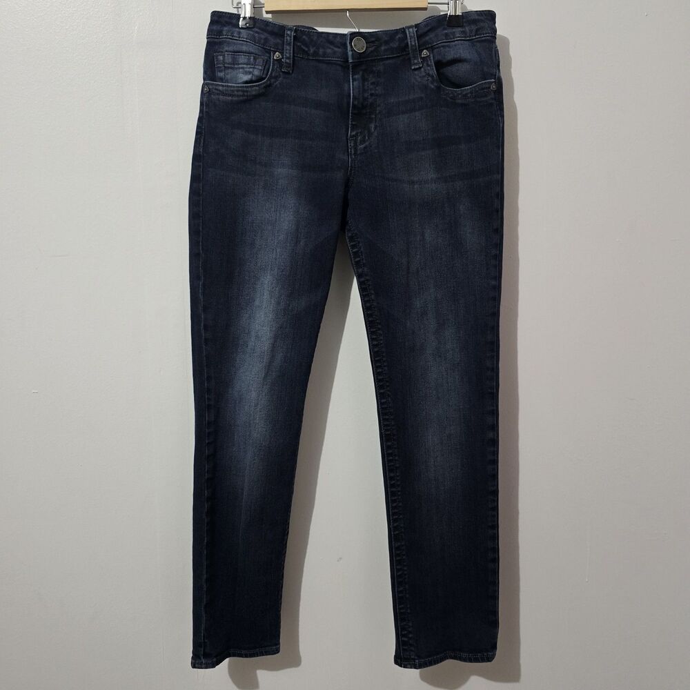 Kut From The Kloth - Jeans -  Size 10S - Denim Ankle Straight  5 Pocket - Blue